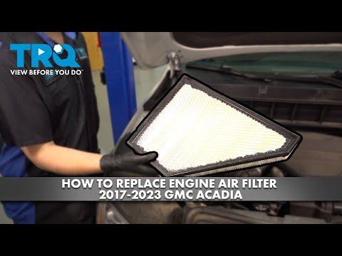 How to Replace the Engine Air Filter on a 2017-2026 GMC Acadia (Step-by-Step) (Trim: SLT | Engine: V6 3.6L)