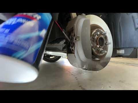 2016 Lexus GS350 Changing Front Break Pads