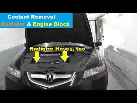 How To: Coolant Flush and Radiator Hose Replacement | Draining the Engine Block