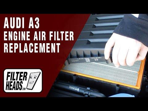 How to Replace Engine Air Filter 2016 Audi A3 4 cyl. 2.0L Turbo