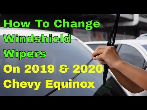 How to Replace Front Windshield Wiper Blades on a 2018-2026 Chevrolet Equinox