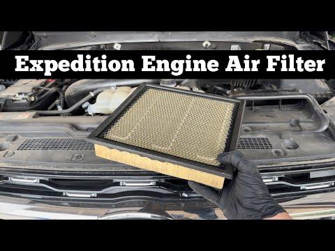 How to Replace the Engine Air Filter on a 2018 Ford Expedition
