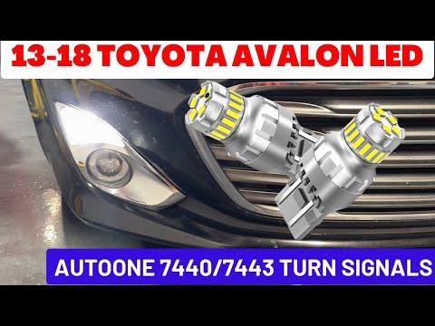 How to Replace Front Turn Signal Bulbs on a 2018 Toyota Avalon (7440A Amber)