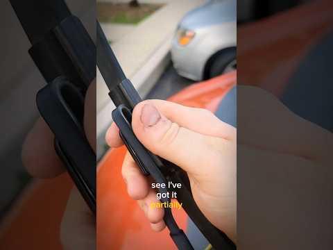 How to Replace Front Windshield Wiper Blades on a 2018 Honda Fit