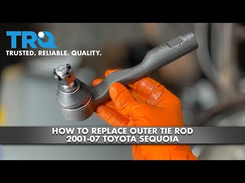 How to Replace the Front Outer Tie Rod End on a 2016 Toyota Sequoia
