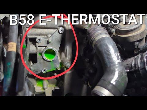BMW 340i B58 E-Thermostat and water pump replacement