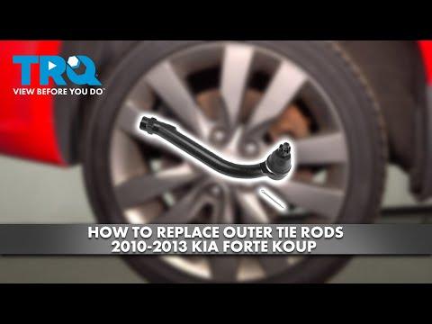 How to replace Outer Tie Rods 2010-2013 Kia Forte Koup