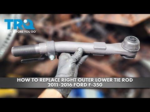 How to Replace Right Outer Lower Tie Rod 2011-2016 Ford F-350