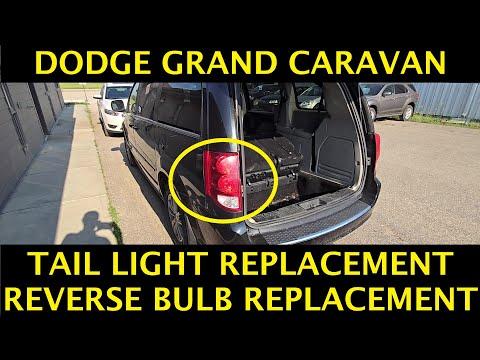 How to Replace Both Taillight Bulbs on a 1991-2020 Dodge Grand Caravan (3157)