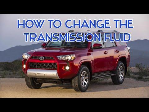 2008/2018 Toyota 4Runner Change transmission fluid ATF WS