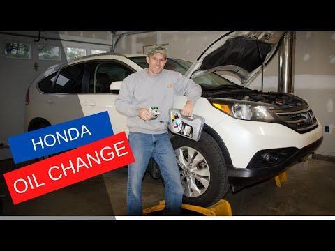 How to Change the Engine Oil and Oil Filter on a 2010-2024 Honda CR-V (Engine: Inline 4 2.4L)