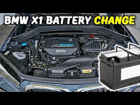 How to Replace and Register the Battery on a 2012-2022 BMW X1 (AGM) (Engine: Inline 4 2.0L)