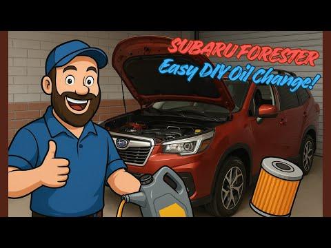 2.5L Subaru Forester Oil Change DIY (It’s EASY!) | Step-by-Step Guide