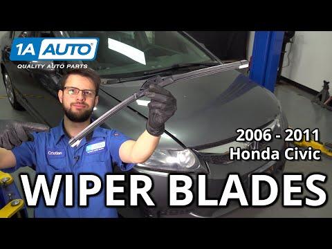 How to Replace Wiper Blades 2006-2011 Honda Civic