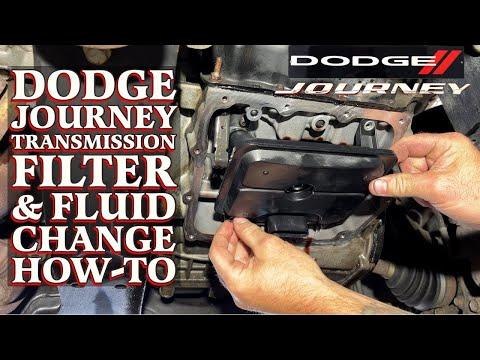 Dodge Journey Transmission Filter and Fluid Change How-To