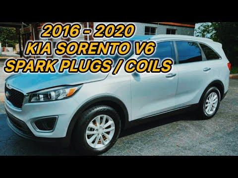 2016 - 2020 Kia Sorento 3.3 V6 Spark Plugs / Coils Replacement