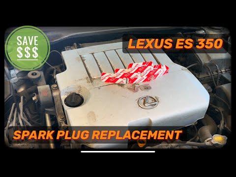 Lexus ES 350 How To Replace Spark Plugs 2012 - 2018 V6