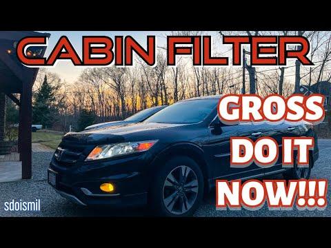 Crosstour Cabin Filter Install | DO IT NOW