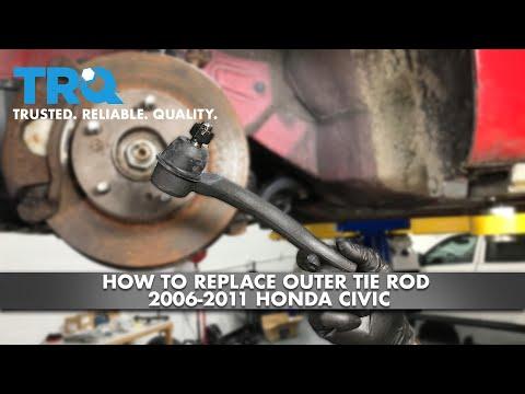 How to Replace Outer Tie Rod 2006 - 2011 Honda Civic