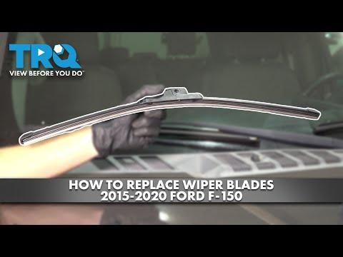 How to Replace Wiper Blades 2015-2020 Ford F-150