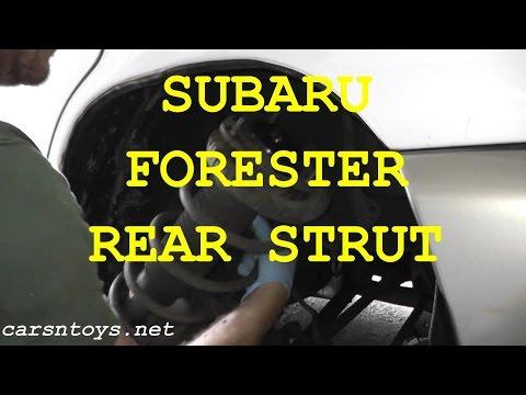 Subaru Forester REAR Shock (Strut) Replacement with Basic Hand Tools