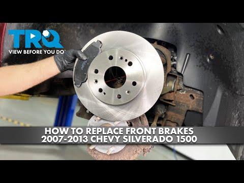 How to Replace Front Brakes 2007-2013 Chevy Silverado 1500