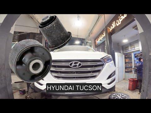 how to replace front control arm bushings ... hyundai tucson 2016-2021 (torque specs)