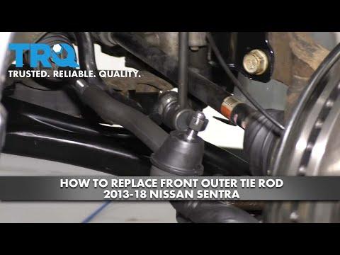 How to Replace the Outer Tie Rod End on a 2018 Nissan Sentra (Steering Clunk Fix)