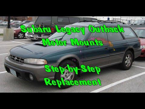 How to Replace Engine Mounts on a 2018 Subaru Legacy (Left, Right & Pitch Stop)
