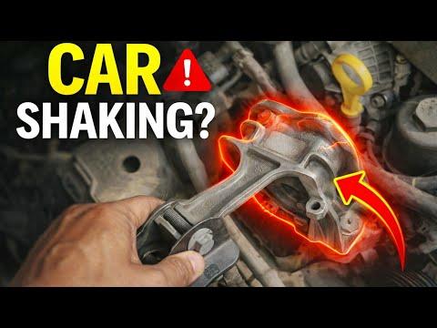 TSI ENGINE MOUNT REPLACEMENT | AUDI , SKODA , VOLKSWAGEN | NOISE VIBRATION