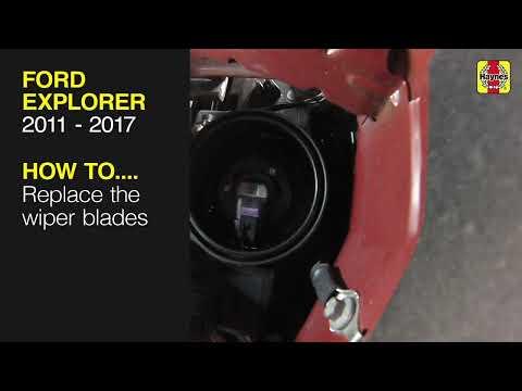 How to replace the Headlight on your Ford Explorer 2011 - 2017