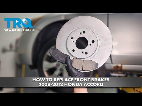 How to Replace Front Brakes 2008-2012 Honda Accord