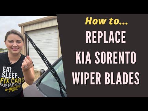How To Replace Kia Sorento Windshield Wipers
