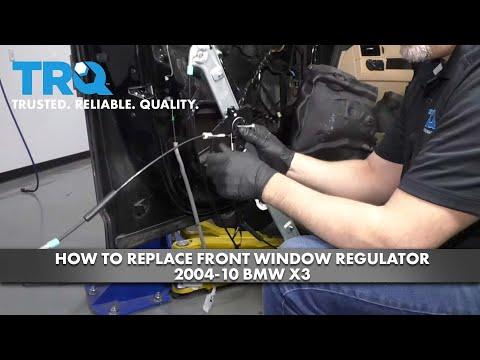 How to Replace the Front Window Regulator on a 2011-2017 BMW X3 (F25)