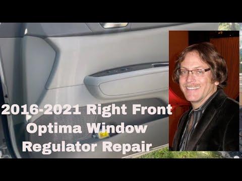 How to Replace the Front Window Regulator on a 2016 Kia Optima (Driver/Passenger)