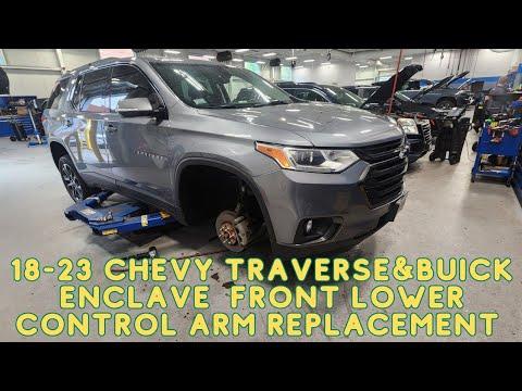 2018-2023 Chevy Traverse &Buick Enclave front lower control arm replacement