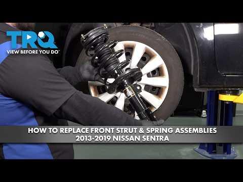How to Replace Front Strut & Spring Assemblies 2013-2019 Nissan Sentra