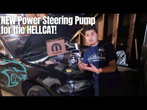 SRT Hellcat Power Steering Pump DIY Install | The HELLCAT gets a NEW PART! | Common Hellcat Problem?
