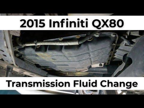 How to Change Automatic Transmission Fluid on a 2016 INFINITI QX80 (Drain & Fill)