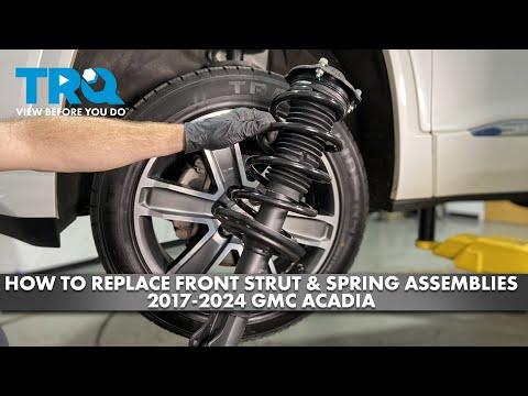 How to Replace Front Strut & Spring Assemblies 2017-2024 GMC Acadia