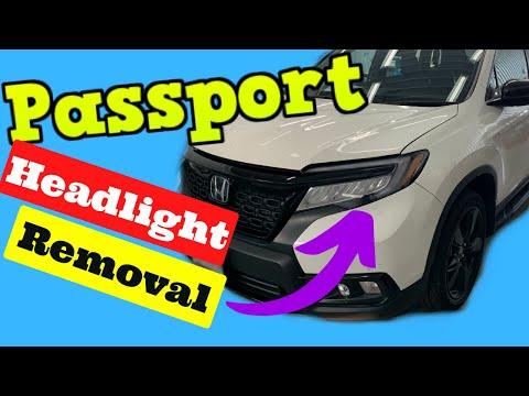 2018-2020 Honda Passport --How To Remove Headlight Assembly