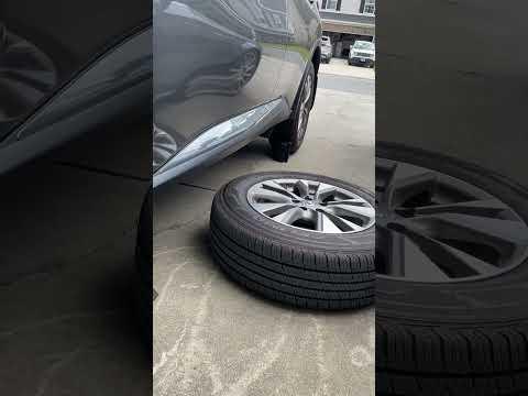 2018 Nissan Murano front brake pad replacement. Applies to 2015-2024 model