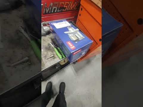 2018 Nissan Armada 5.6 V8 Starter location.