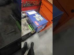 2018 Nissan Armada 5.6 V8 Starter location.