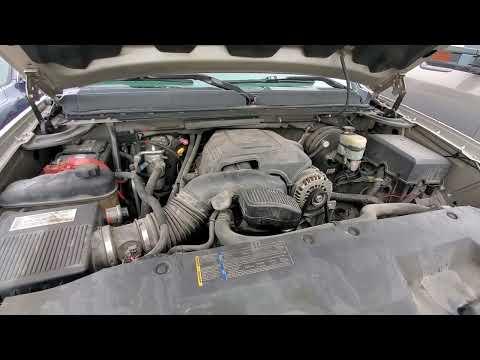 2007 To 2013 GMC Sierra 1500 Truck MAF Mass Air Flow Sensor Location On Intake Tube