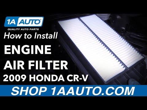 How to Change Engine Air Filter 07-11 Honda CR-V