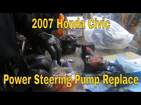 How to Replace the Power Steering Pump on a 2007 Honda Civic (DIY Guide)