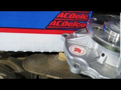Water pump replacement on a Chevrolet Colorado 3.6L