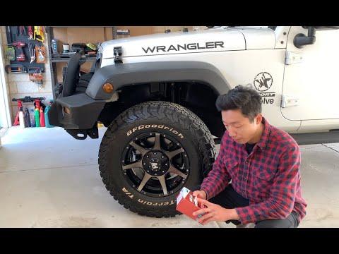 Front Brake Pads Replacement on 2015 Jeep Wrangler JKU