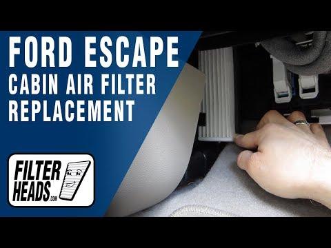 How to Replace Cabin Air Filter 2013 Ford Escape | AQ1211